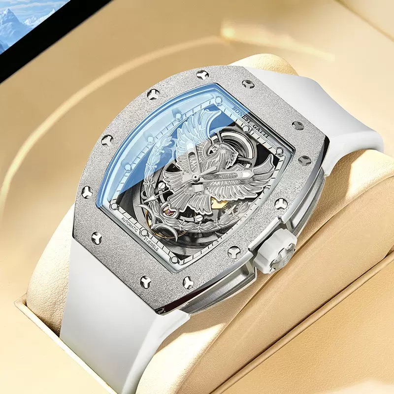 布加迪全自动机械表男士时尚夜光