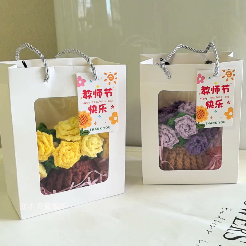 女神节礼物玫瑰花小盆栽