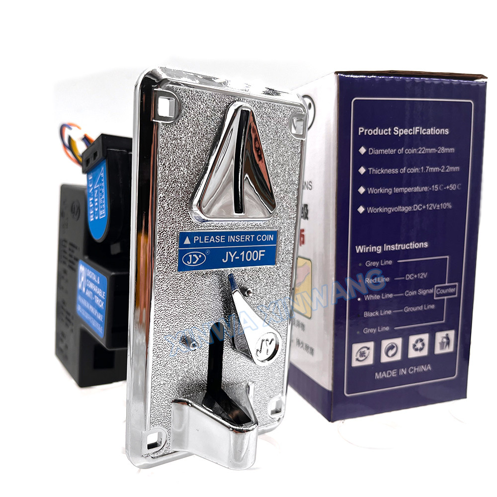 JY100F投币器夹币式侧投单币街机娃娃机拍拍乐摇摇车动漫游戏配件,电玩/配件/游戏/攻略,摇杆,淘宝优惠券,粉丝福利购,淘宝优惠卷