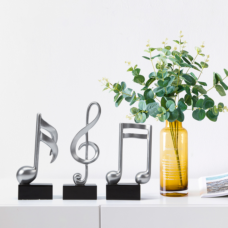 音符摆件钢琴房礼品优艺诗音乐