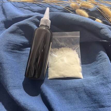001蓝染植物靛蓝碱剂还原剂 无气味反应快 冷水好用 安全不含烧碱