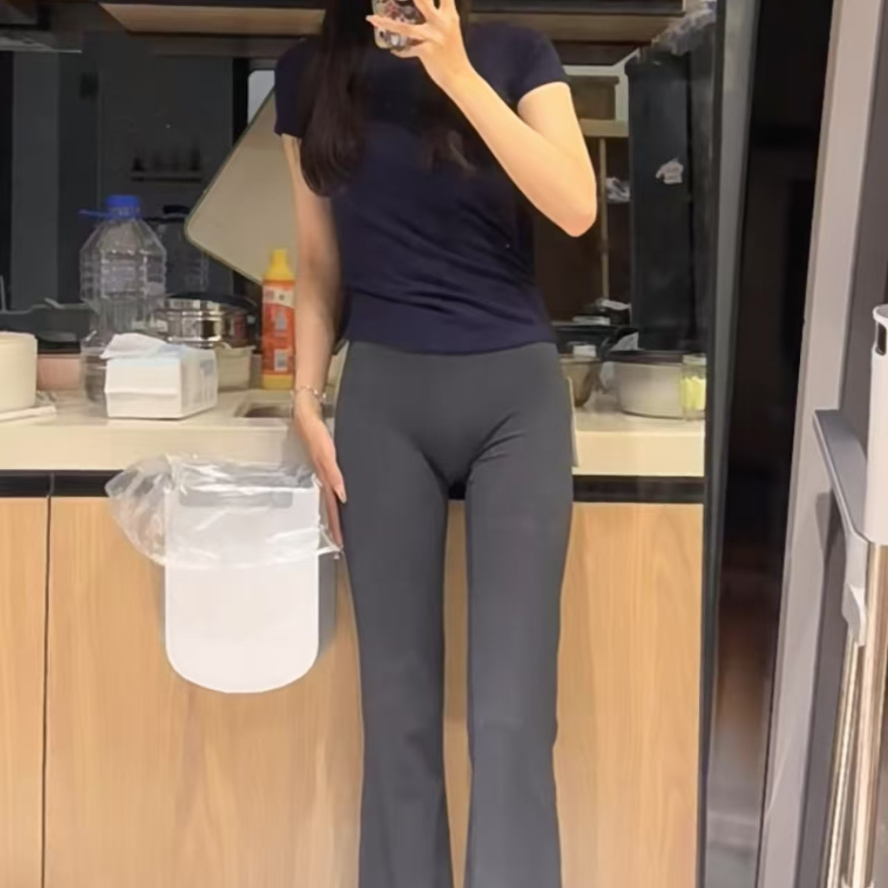 显三角区裤子瑜伽裤女高腰提臀显瘦紧身弹力运动健身裤,运动/瑜伽/健身/球迷用品,瑜伽长裤,淘宝优惠券,粉丝福利购,淘宝优惠卷