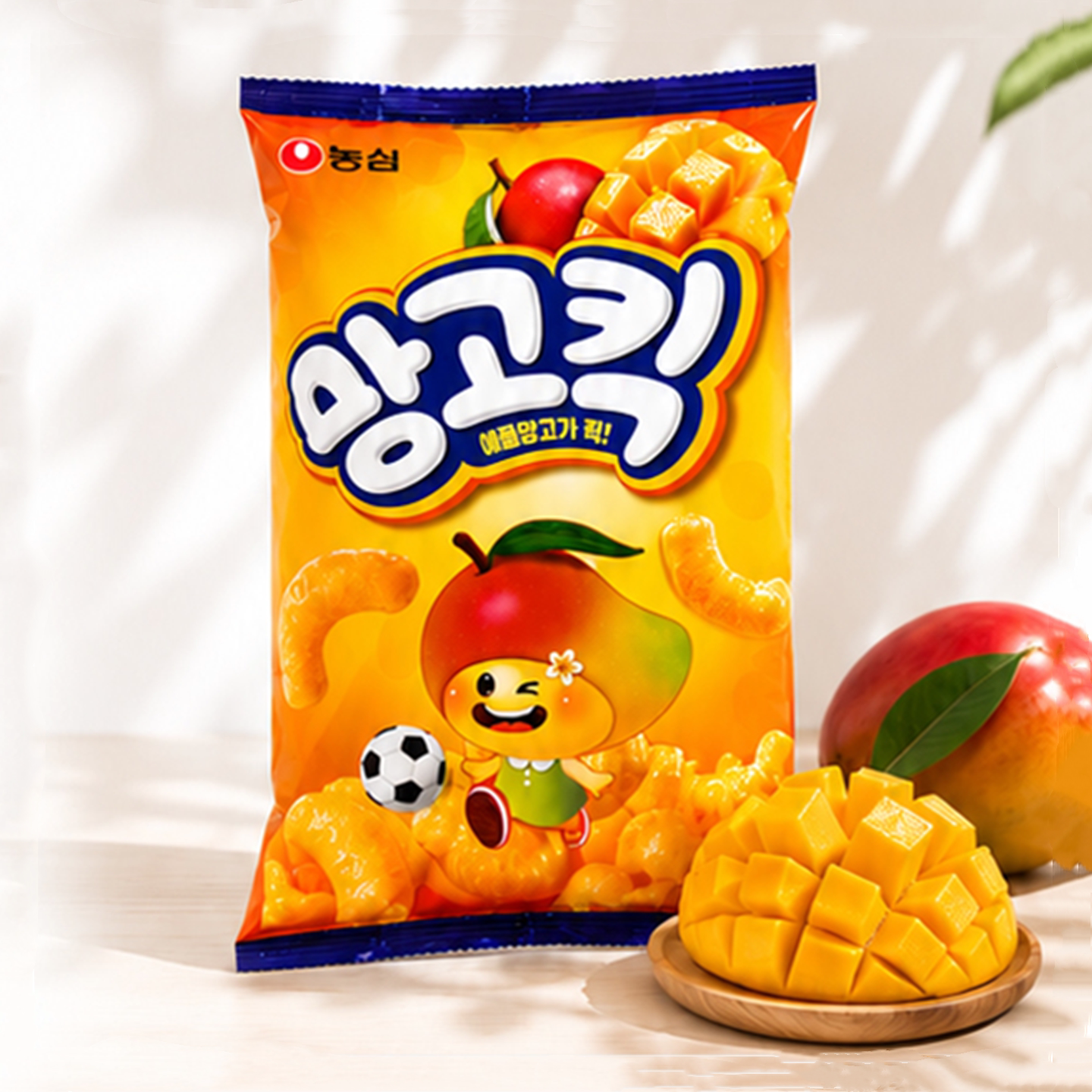 韩国进口零食品农心芒果味脆果脆条膨化休闲小吃香蕉条 60g