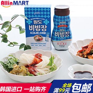 韩国进口调味拌酱paido八道拌饭酱拌菜拌面各种料理调料酱380g