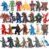 加恩哥尔赞泰兰特小号怪兽软胶儿童玩具双头鸟雷德芝庞顿蛋糕模型