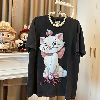 赫赫大满贯 可爱无上限 氛围感文艺风短袖T恤清新质感小众印花