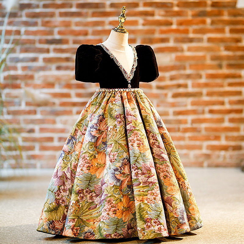 儿童走秀小女孩主持人齐地生日表演钢琴,童装/婴儿装/亲子装,儿童礼服,淘宝优惠券,粉丝福利购,淘宝优惠卷