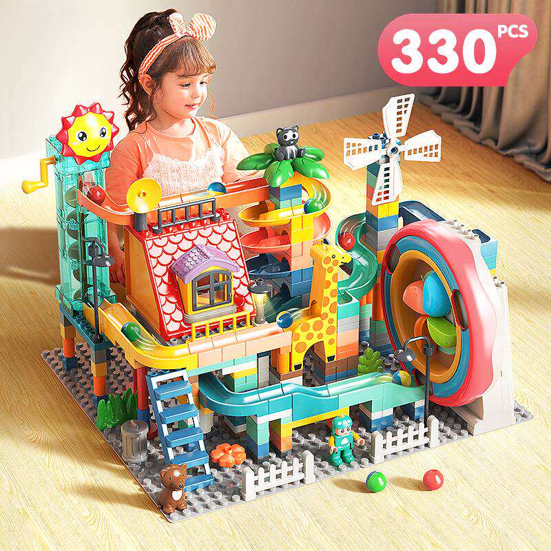 费乐大颗粒积木玩具3D立