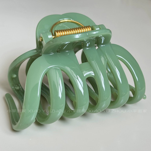 玉绿~巨巨能抓夹法式高端结实