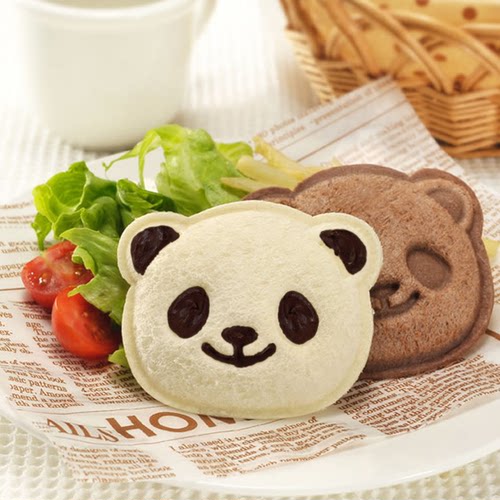 熊猫三明治模具口袋面包制作器