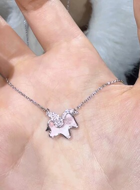 梦幻贝贝独角兽项链女轻奢小众ins吊坠锁骨链送女友礼物