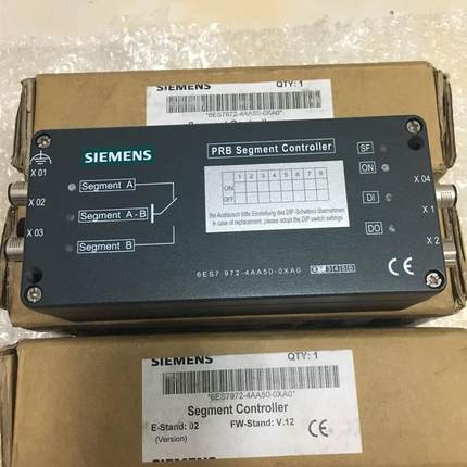 全新SIEMENS/西门子6ES7972-4AA50-0XA0导轨信号放大器