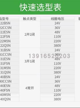 施耐德中间继电器CAN223140控制继电器B5NF5NM5NAC110V220V
