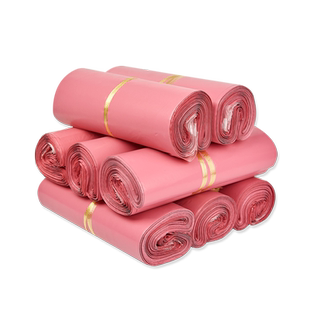 新料粉色快递袋批发快递袋子加厚定做防水服装包装袋打包袋物流袋