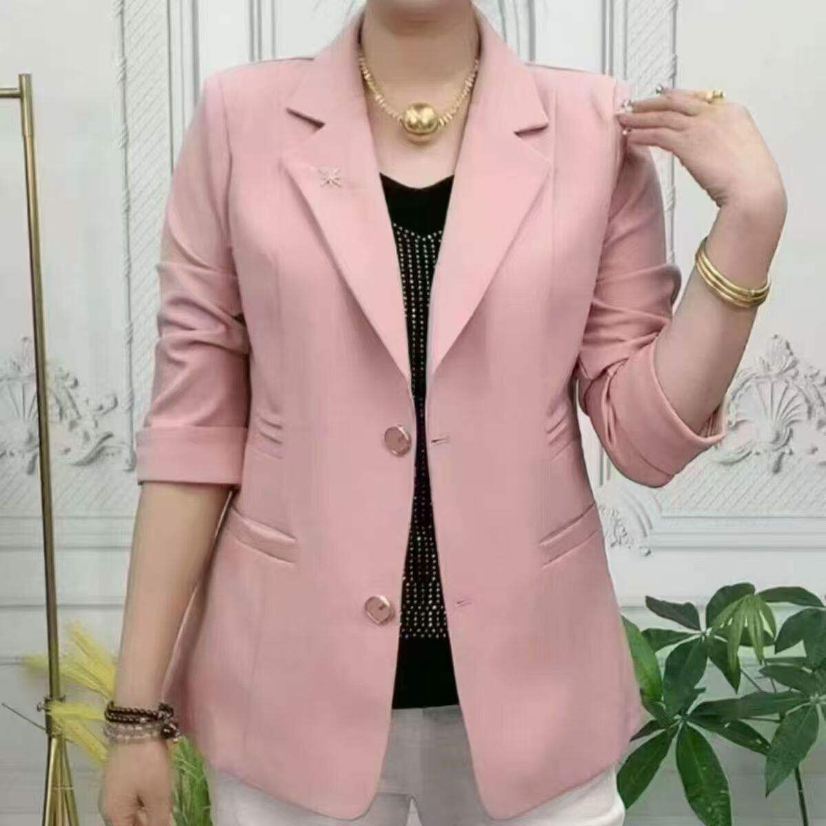 西装外套女2026新款西服高贵气质洋派时尚精品薄料春夏款女装上衣