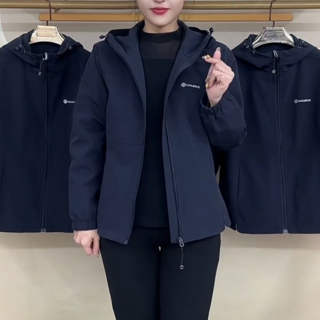 简约新款标收女士外套字