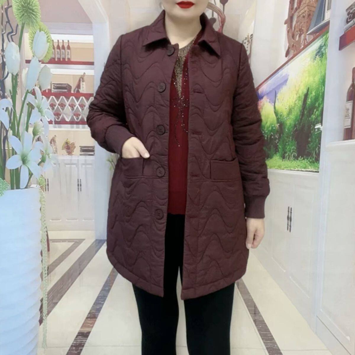冬季新款女装棉服保暖大