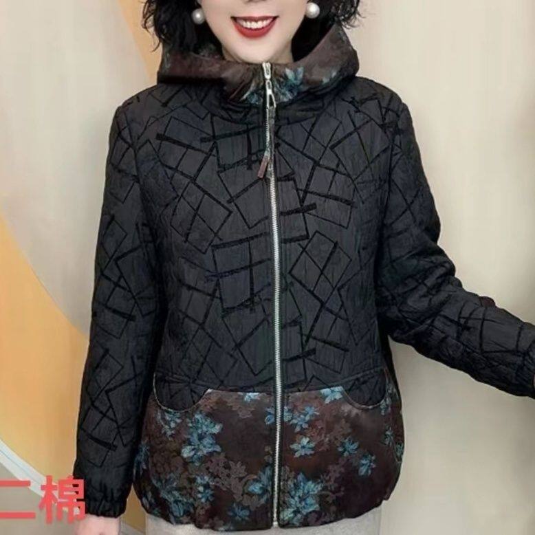 时尚妈妈秋冬季新款国风