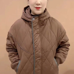 妈妈百搭洋气 棉服外套中老年人女装 2025年新款 秋冬装