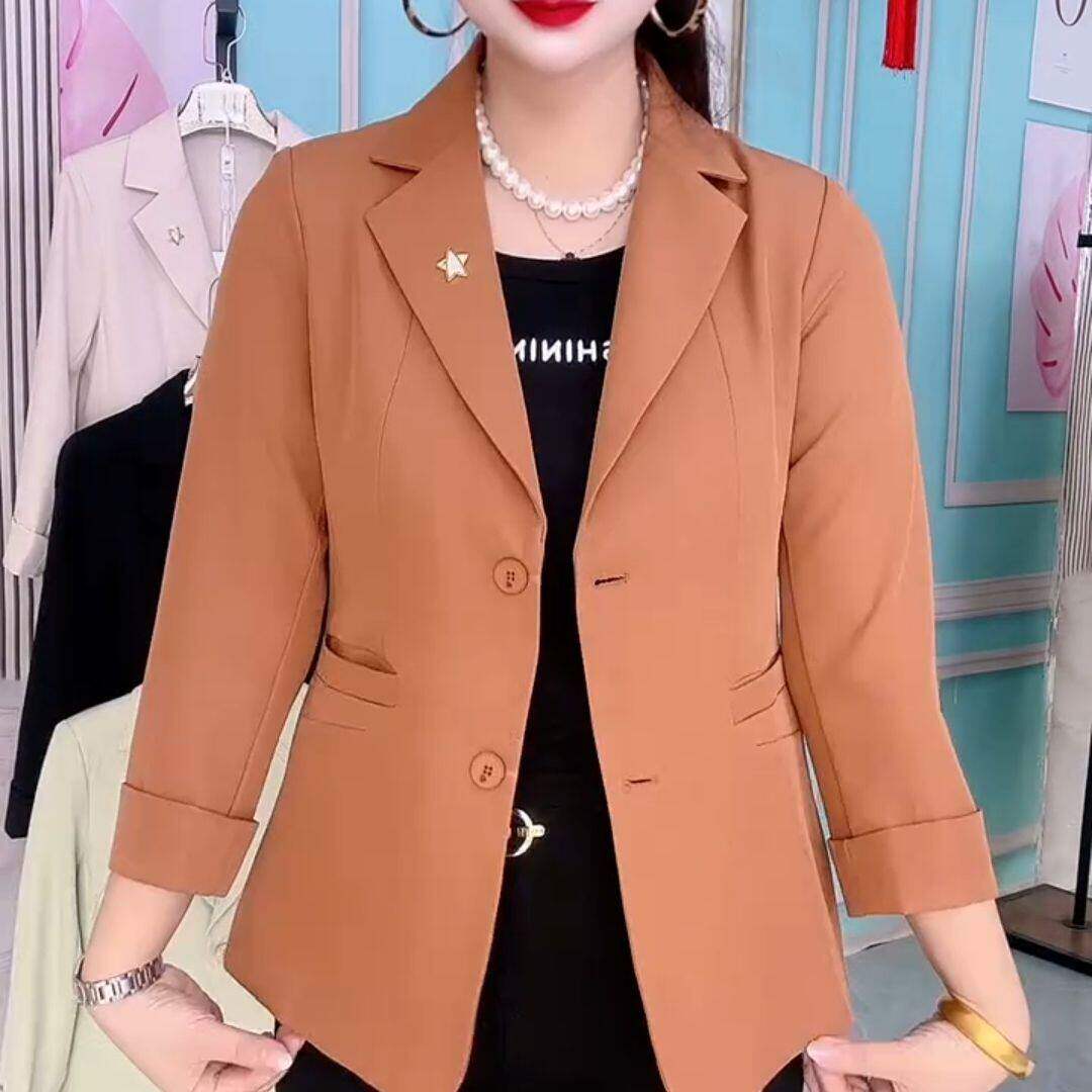 西装新款春夏气质薄款2026女士时尚西服修身外套显瘦洋气上衣