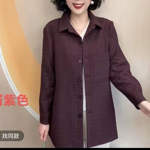 27中老年妈妈装春秋款肌