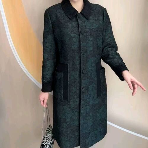 二棉服女款2026秋冬妈妈