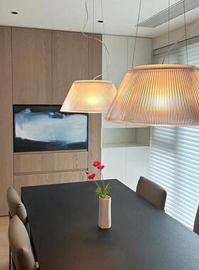 意大利Flos Romeo Moon设计师餐厅吊灯书房卧室吧台轻奢玻璃吊灯