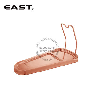 镀金扇形不锈钢餐夹盖架【EAST东方厨具】