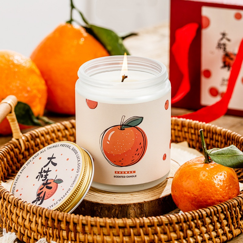 天然大豆蜡香薰蜡烛室内熏香香氛