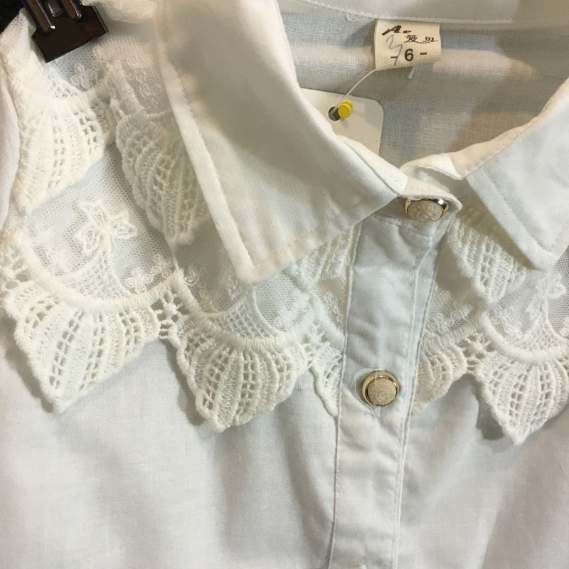 Chemise fille à manche longue - Ref 2087197 Image 4