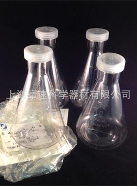 美国耐洁Nalgene PC旋盖三角锥形瓶4108-0500 12只装
