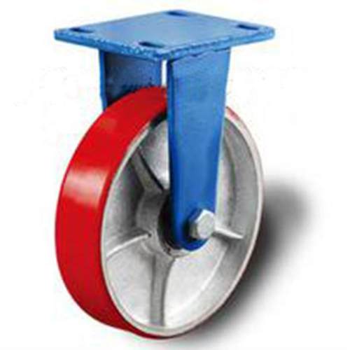 4寸5寸6寸超重型铁芯尼龙脚轮耐磨万向轮8寸10寸12寸载重1吨轮子