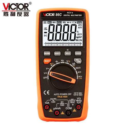 胜利VC86B/VC86C/VC86D 数字多用表