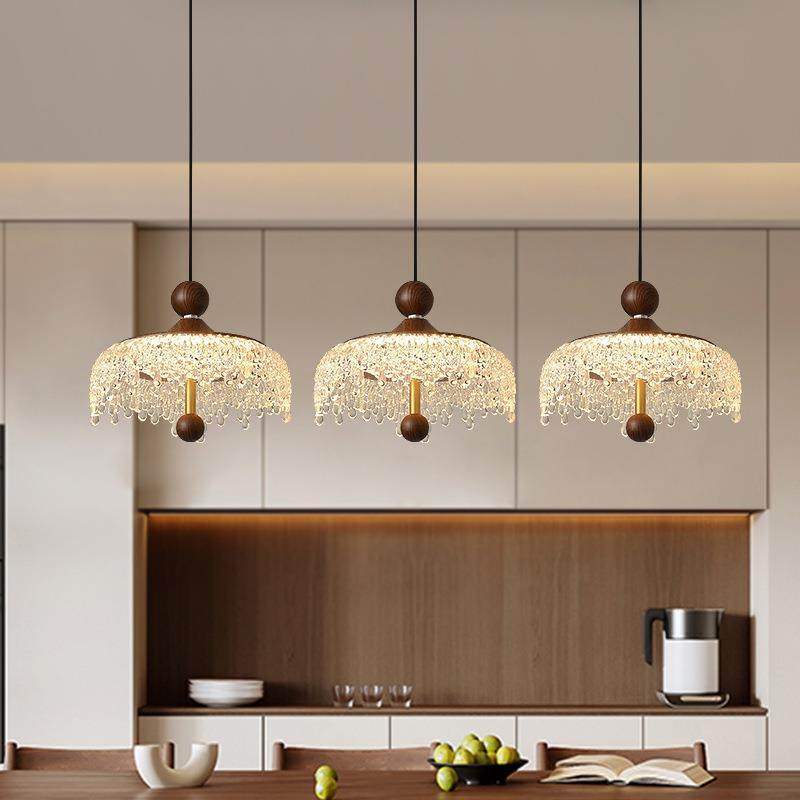 法式中古风水滴餐厅吊灯复古胡桃木纹水滴氛围感网红三头吊灯具,包装,五金配件包装,淘宝优惠券,粉丝福利购,淘宝优惠卷