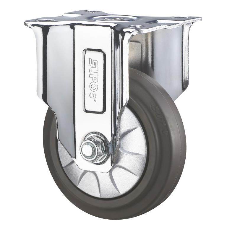 SUPO/向荣动力 6寸 中重型 橡胶 静音 定向 脚轮 C05S-04-150-522