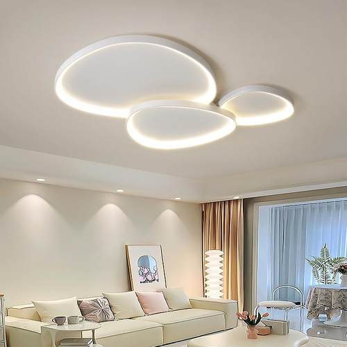 客厅灯吸顶灯简约现代北欧大厅卧室餐厅家用led新款极简客厅主灯