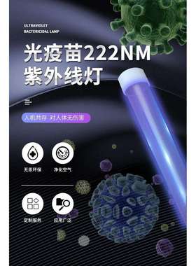 222nm，准分子灯，紫外线杀菌灯