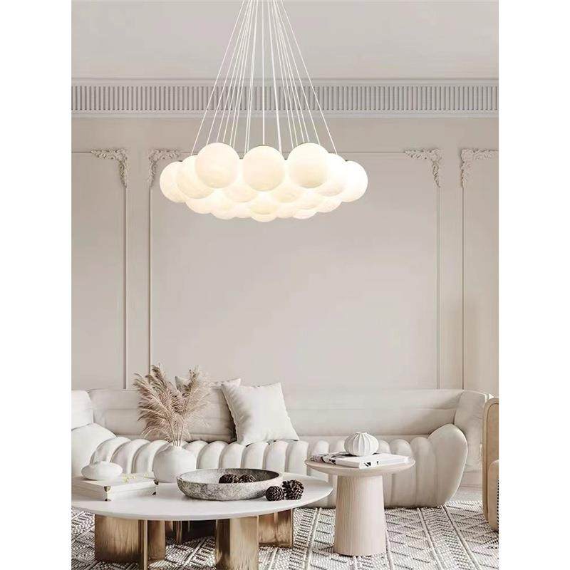 星球灯吊灯北欧轻奢灯具现代简约设计师款后现代玻璃魔豆客厅主灯,鲜花速递/花卉仿真/绿植园艺,割草机/草坪机,淘宝优惠券,粉丝福利购,淘宝优惠卷