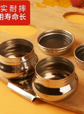 水彩油画席勒不锈钢油画油壶双孔油画颜料绘画调色壶单个双口便携