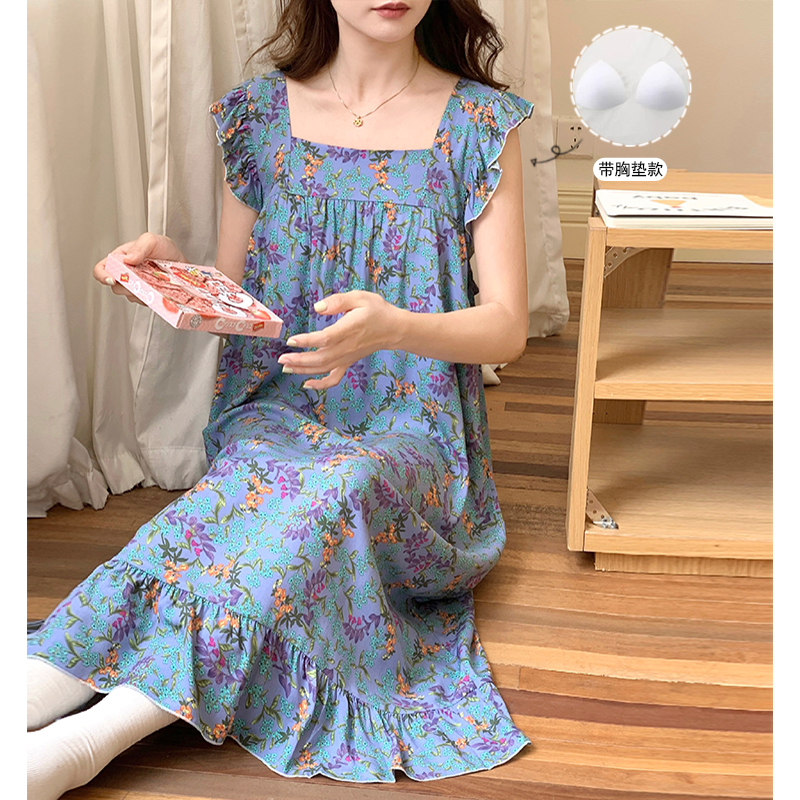防凸點睡裙女款夏季薄款