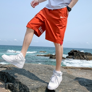 耐克顿短裤 特价 夏季 运动户外沙滩裤 宽松五分大裤 男冰丝透气薄款