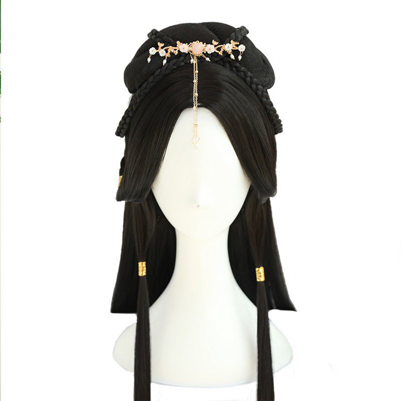 Hanfu Wig for Women - 1 Piece Full Head Cover Hairpiece - Taobao product photo 5
