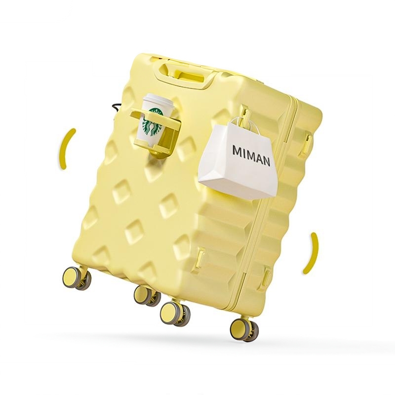 静音万向轮学生结实耐用加厚28寸拉链三七分