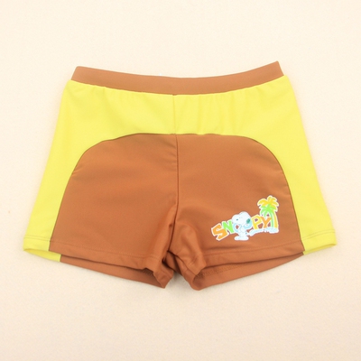 断码清仓 夏新款史努比专柜正品 儿童男孩游泳平角三分泳裤55151