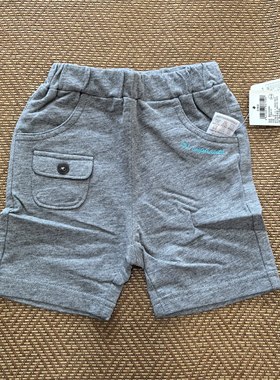 孤品清仓丽婴房专柜正品童装 男女童夏针织短裤80 90