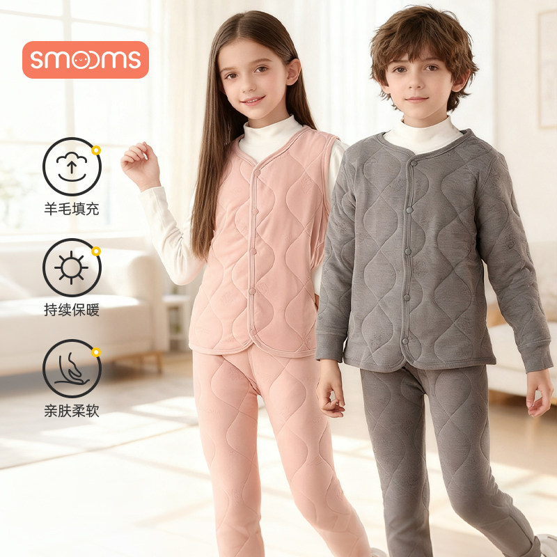 校服神器儿童棉服小学生内胆男女童棉袄宝宝冬装内搭款2025新款