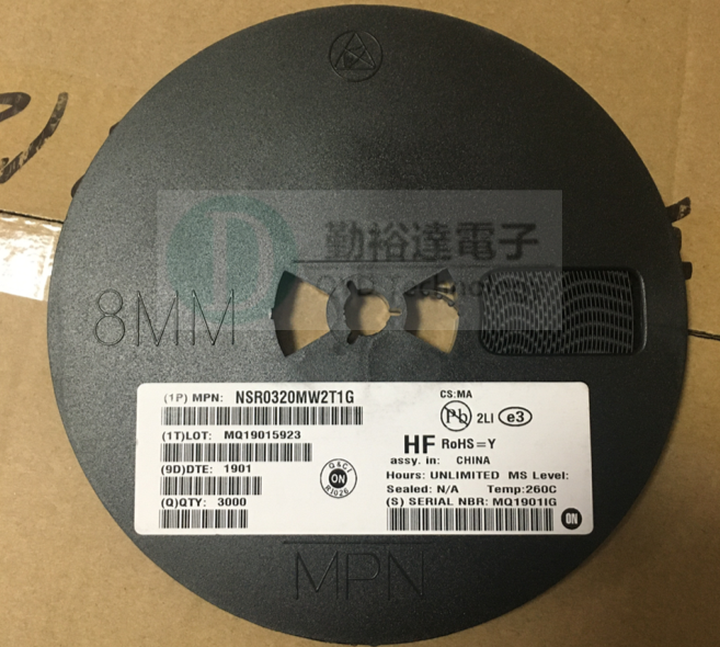 NSR0320MW2T1G SOD-323 二极管 整流器 原装现货 10只起拍