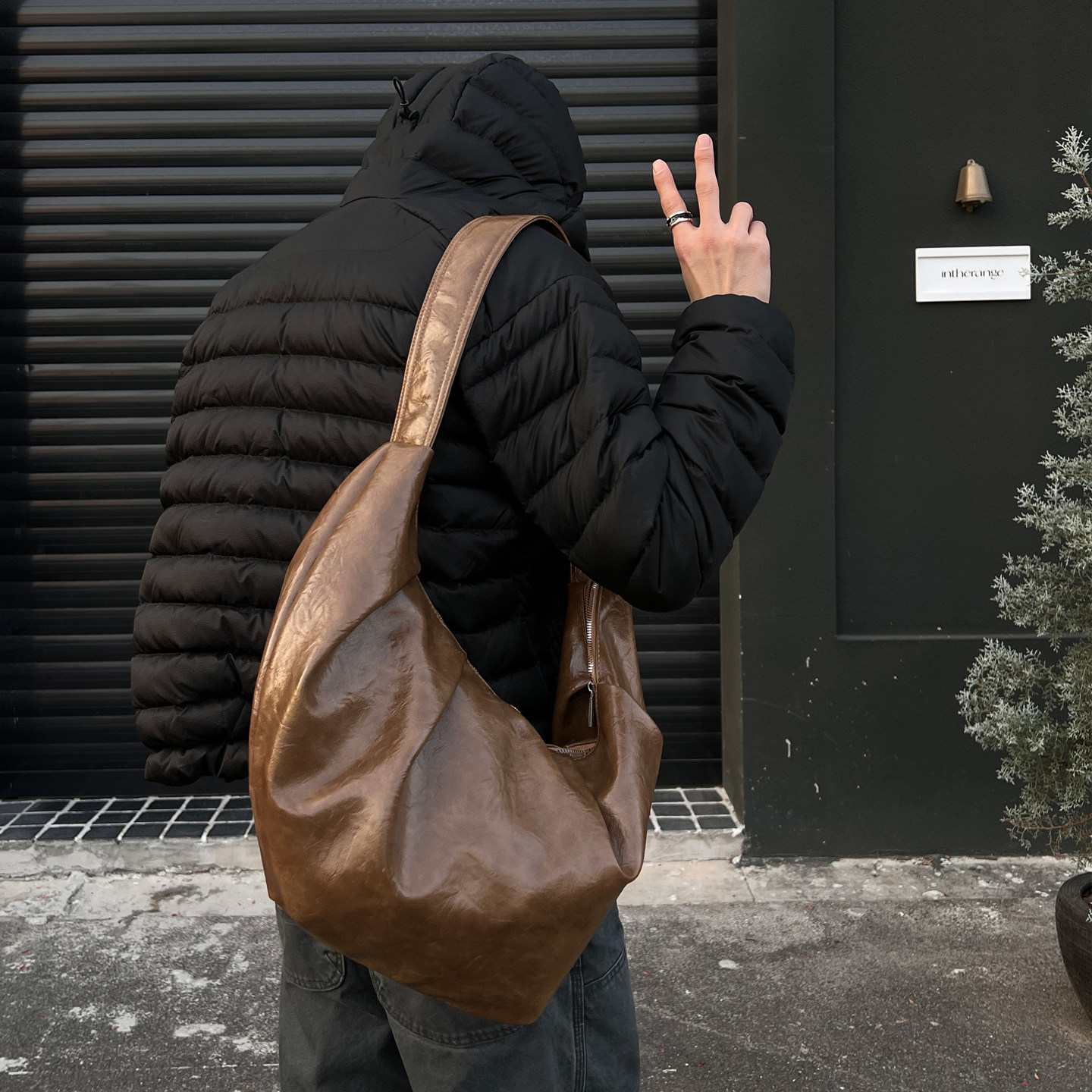 NIN设计师款ins单肩腋下hobo月牙饺子包男女生日系大容量休闲挎包,箱包皮具/热销女包/男包,男士包袋,淘宝优惠券,粉丝福利购,淘宝优惠卷