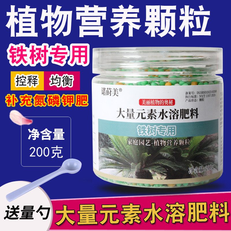铁树植物室外大型盆景肥料开花树无机肥