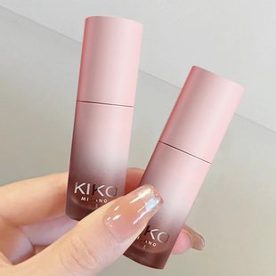临期赔钱清！KIKO轻雾唇泥显白红棕烟熏玫瑰平价学生口红唇釉口棕